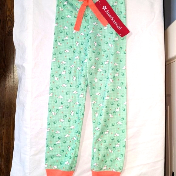 AMERICAN GIRL SIZE 7/8 BEFOREVER KIT GIRL AND DOLL PJ SET - Picture 2 of 8
